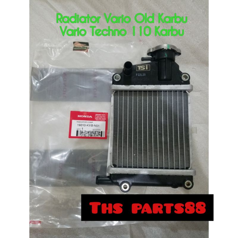 Radiator Assy Vario Old Karbu/ Vario Techno Cbs 110 Karbu..ORI Honda