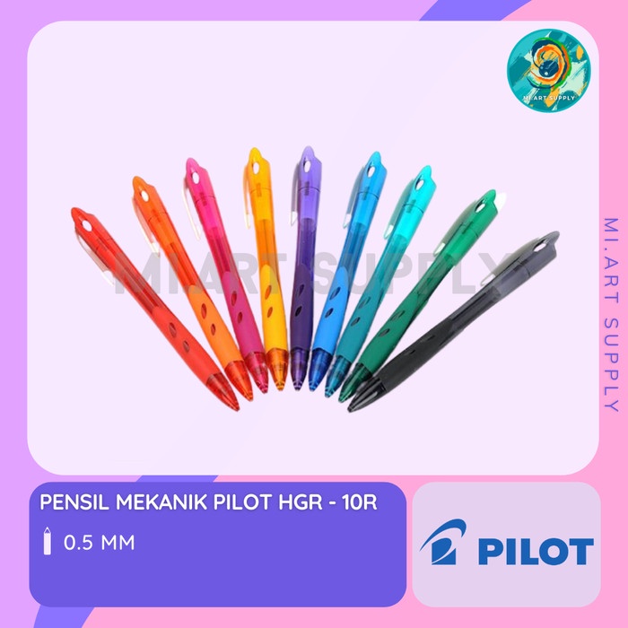 

Pensil Mekanik / Mechanical Pencil PILOT REXGRIP HGR 10 R