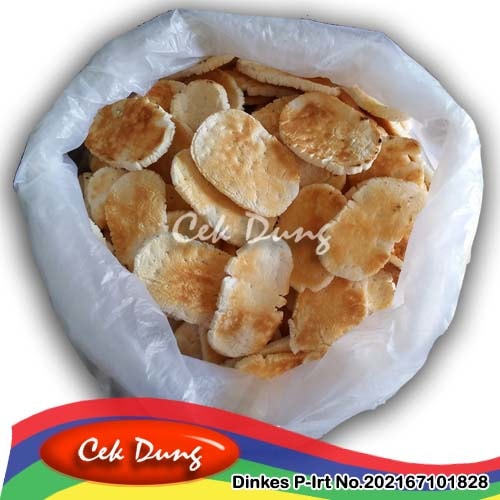 

KEMPLANG Panggang - 350 gr - SAMBAL -100% Kerupuk Palembang Ikan Gabus