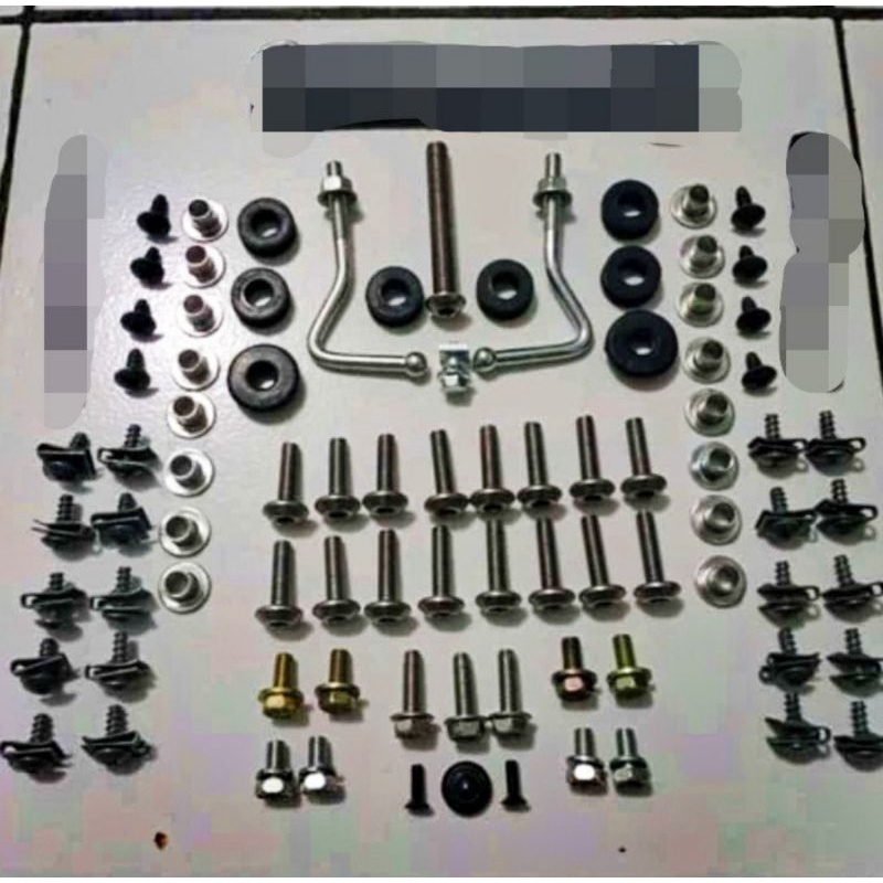 baut body full set satria 2tak hiu lumba