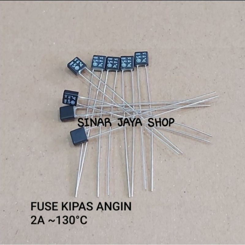 FUSE KIPAS ANGIN 2A-130°C/ THERMAL FUSE KIPAS