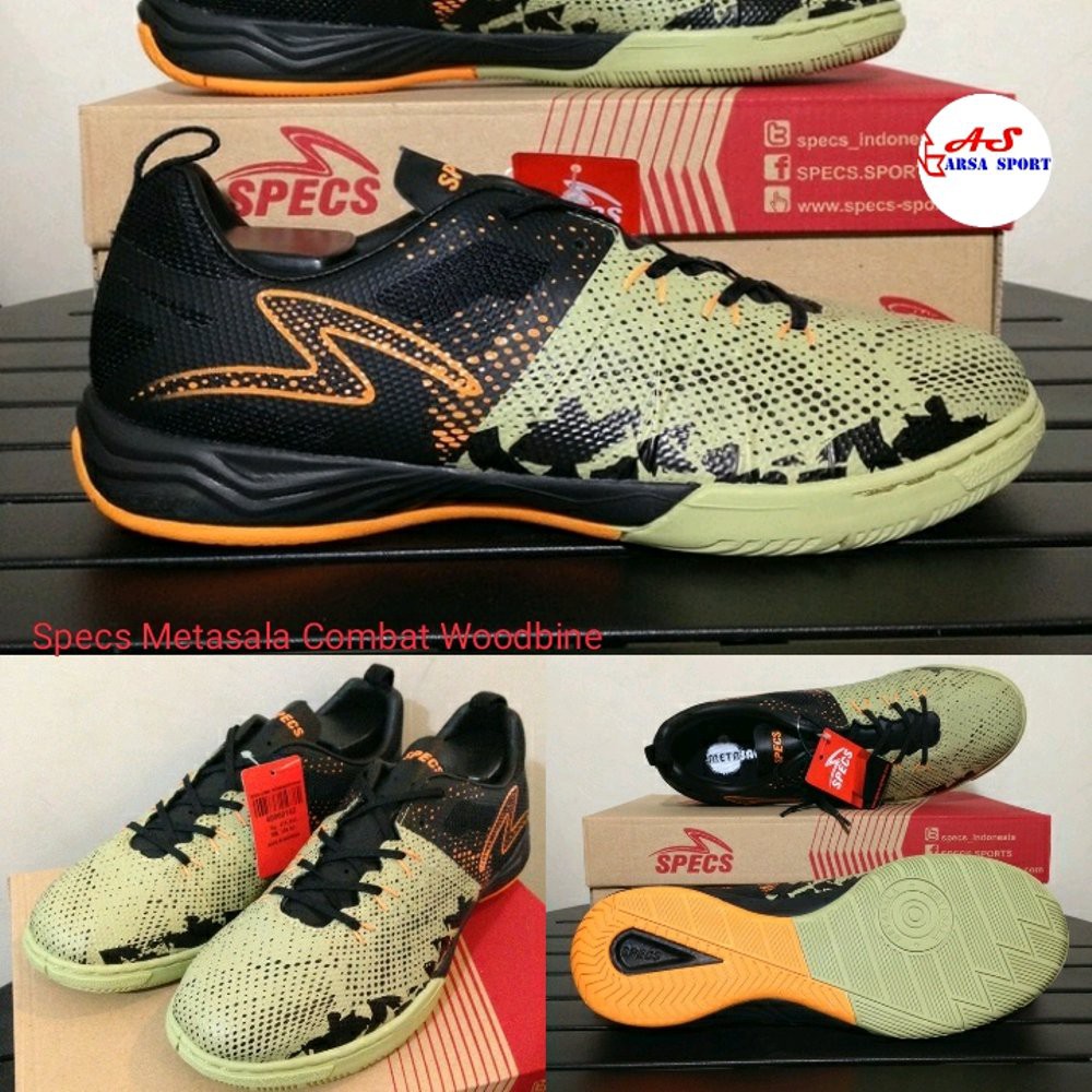 Sepatu Futsal Specs Metasala Combat Woodbine Futsall