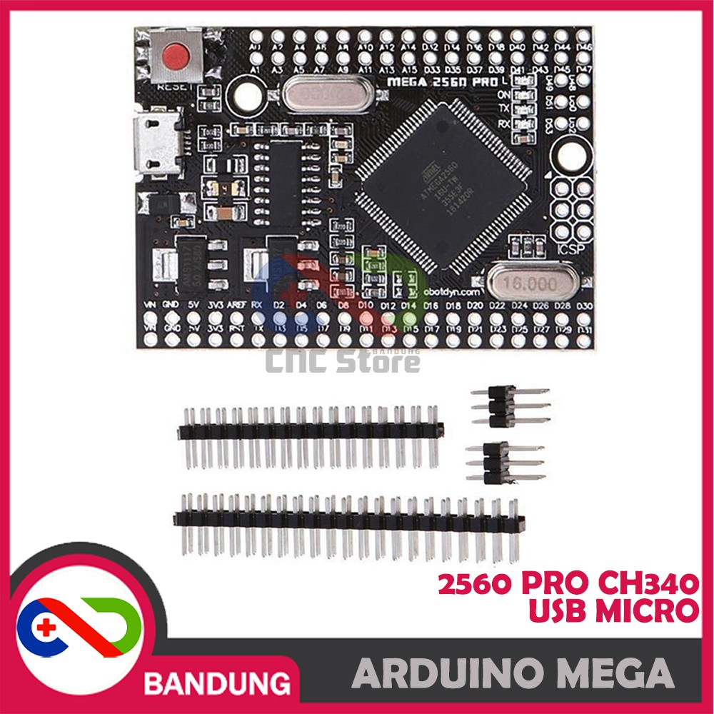 ARDUINO MEGA 2560 PRO CH340 MICRO USB