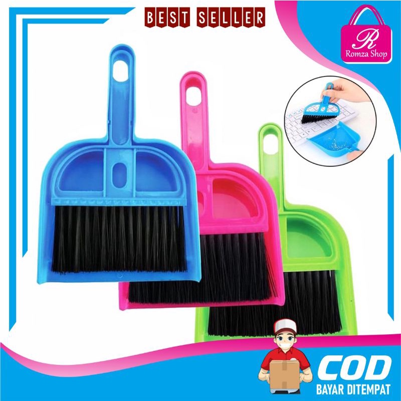 Sapu Mini Set / Sapu cikrak skrop kecil / Sapu mobil mini