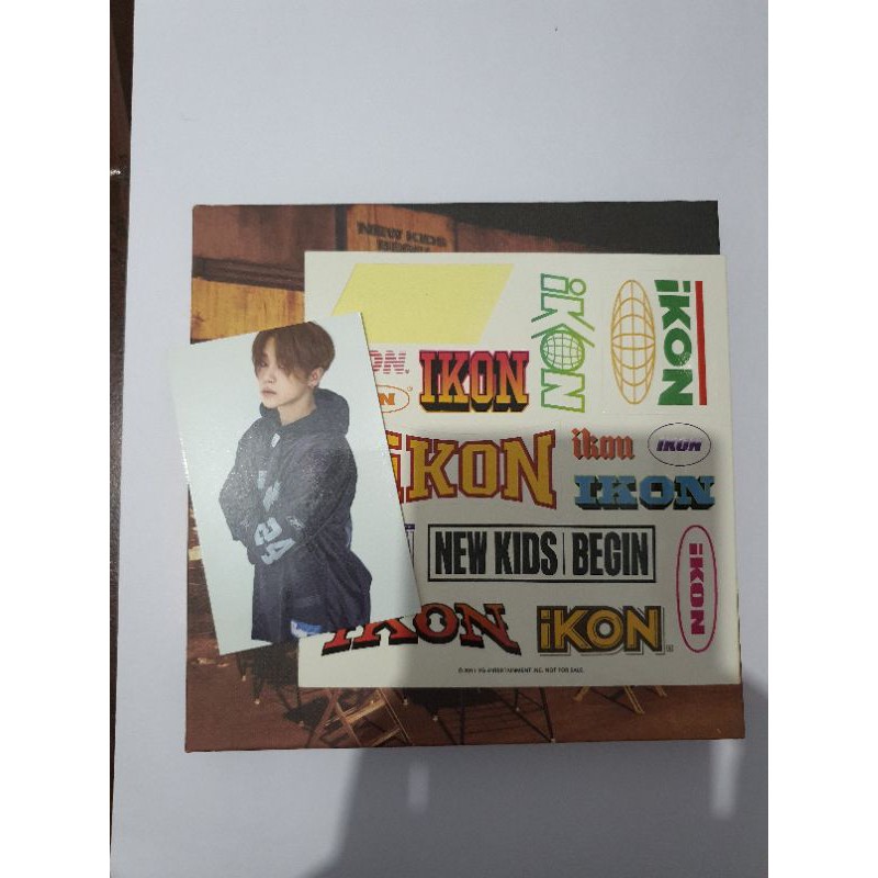 preloved ikon new kids begin dope ver pc jinhwan