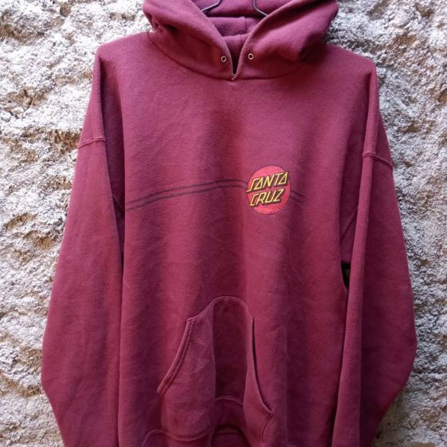 Jaket hoodie santa cruz