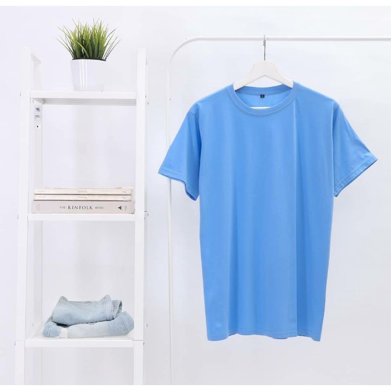 PROMO ( BISA COD ) KAOS POLOS DISTRO TERMURAH ONECK PRIA WANITA T-SHIRT CASUAL BAJU UNISEX V-NECK OV