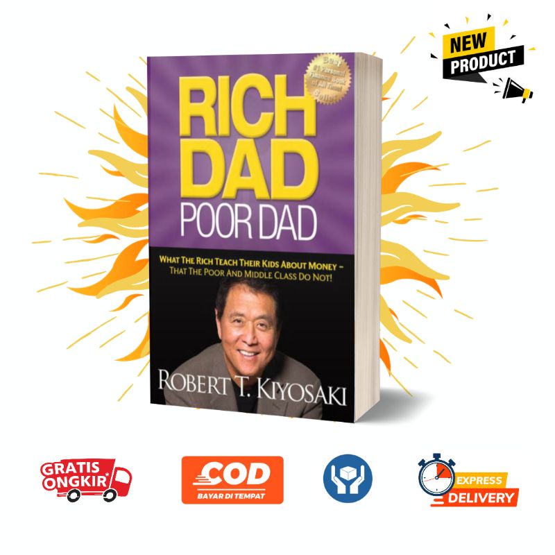 Jual Buku Rich Dad Poor Dad - Robert T Kiyosaki ( English ) | Shopee ...