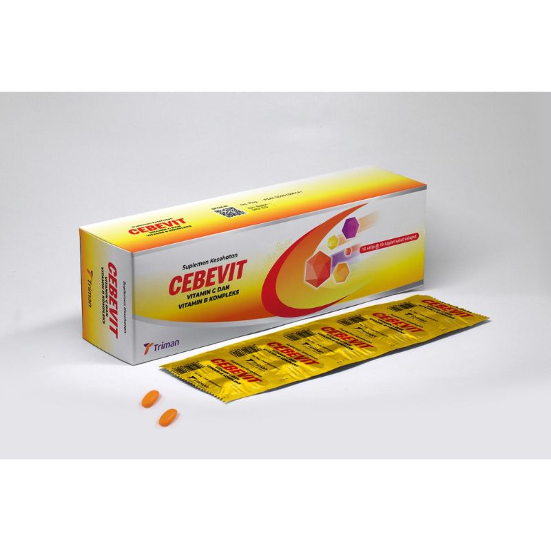CEBEVIT Suplemen Kesehatan Vitamin C dan Vitamin B Kompleks