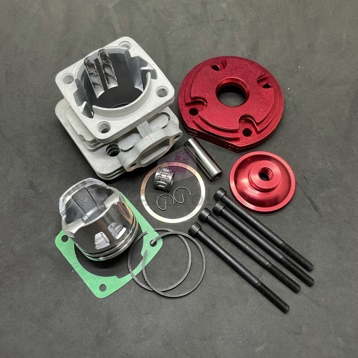 Blok Seher Motor Mini Gp - Mini Trail Mesin Tarik 50cc New ZK Racing 2