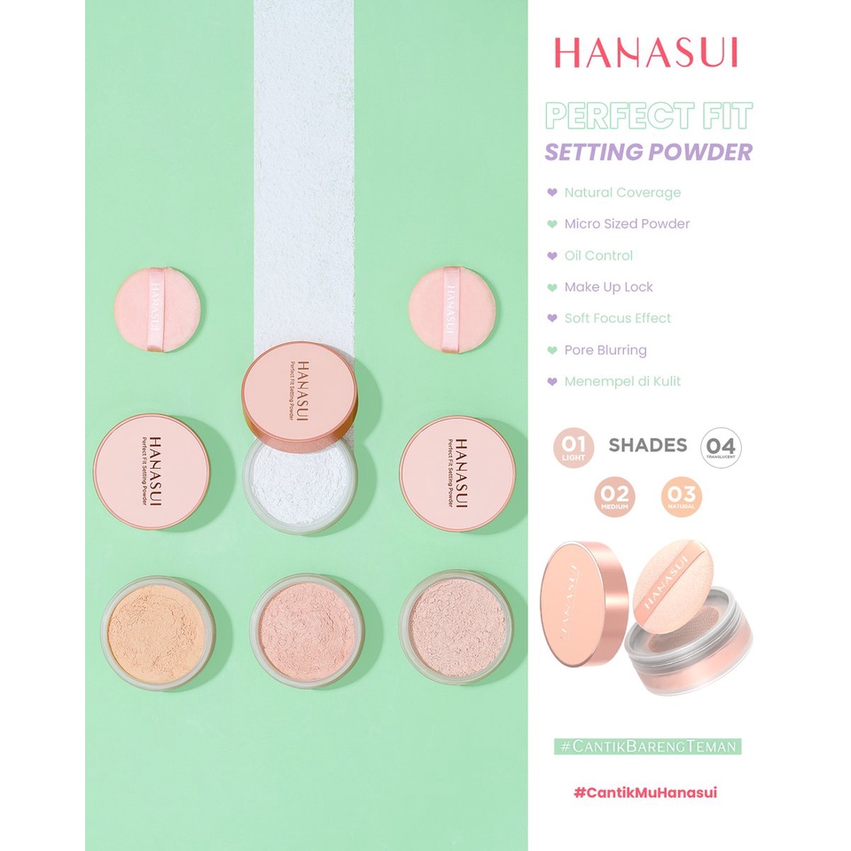 Hanasui Perfect Fit Setting Powder