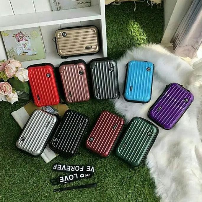 Tas Wanita mini koper forever love/young/fashion love - Kuning