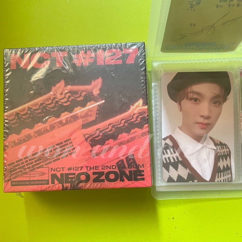 [SET PC + ALBUM] READY Stock Unsealed Haechan Pelukis NCT 127 - NEOZONE Kihno KiT Photocard Neo Zone