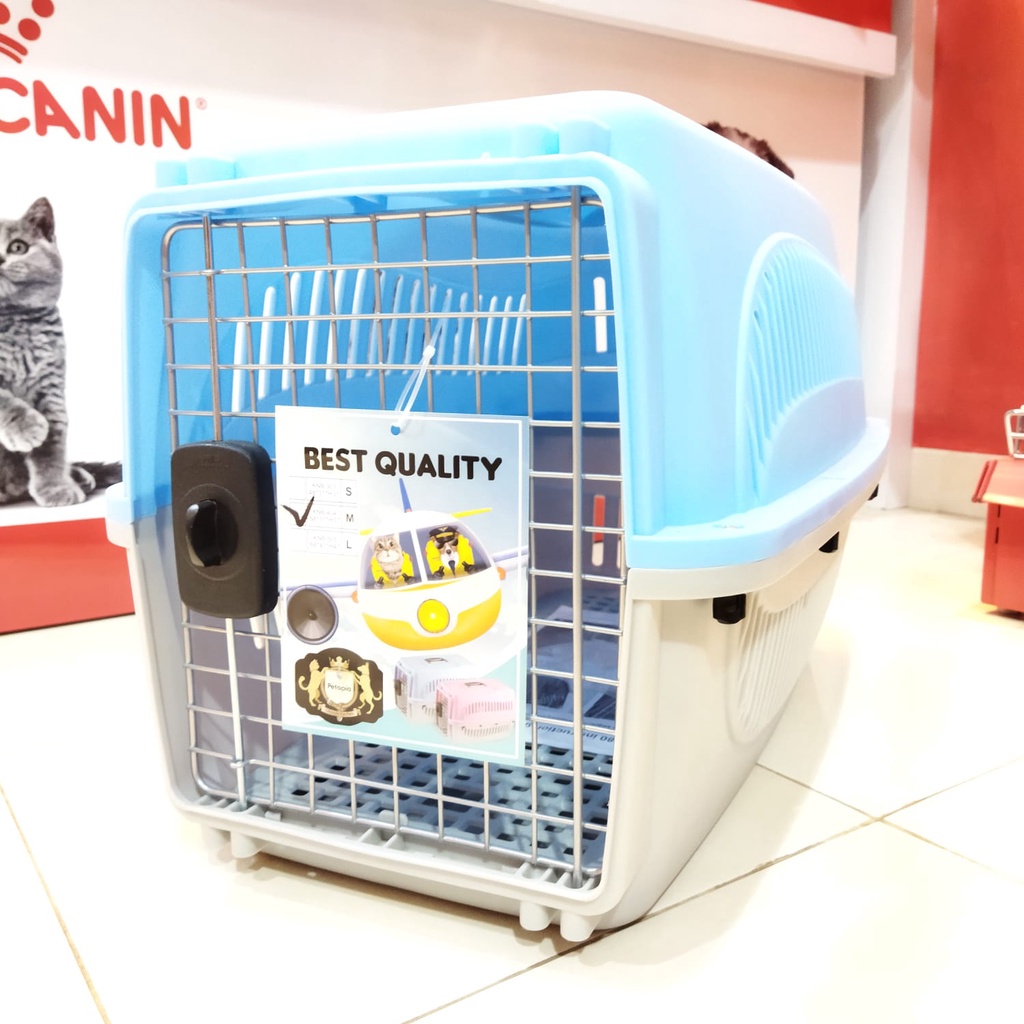 KENNEL BOX pet chargo kucing dan anjing ukuran S cargo hewan