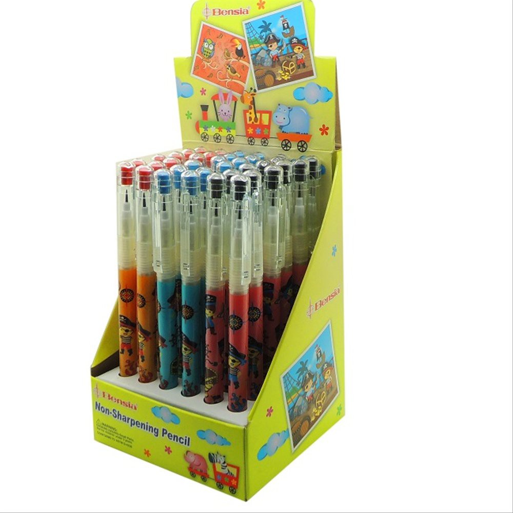 

FREE ONGKIR Bensia Original Pensil Susun Motif Bajak Laut Isi 36 Pc PRAP-N5 Terbatas