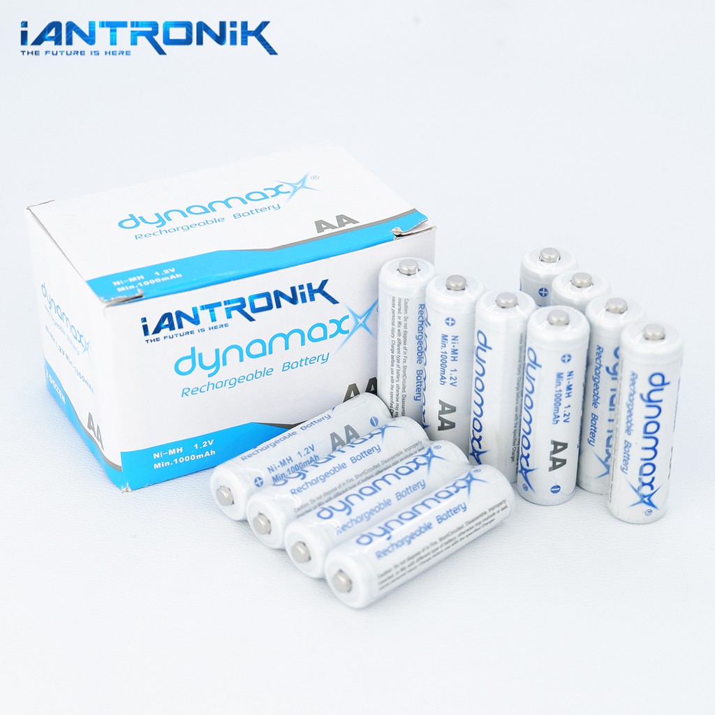 Baterai AA Rechargeable Dynamax / Battery A2 Cas Ulang