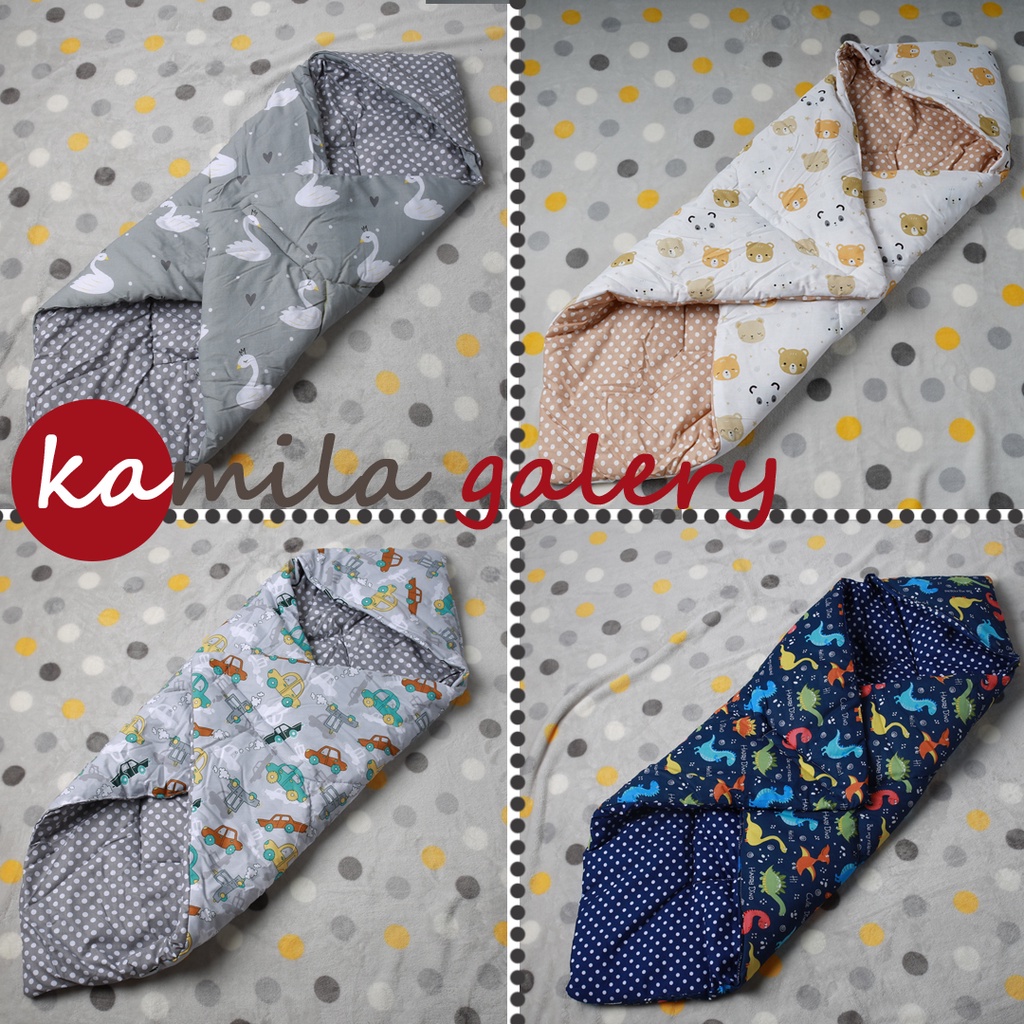 Selimut topi bayi - baby blanket - hoodie blanket baby / kado lahiran bayi