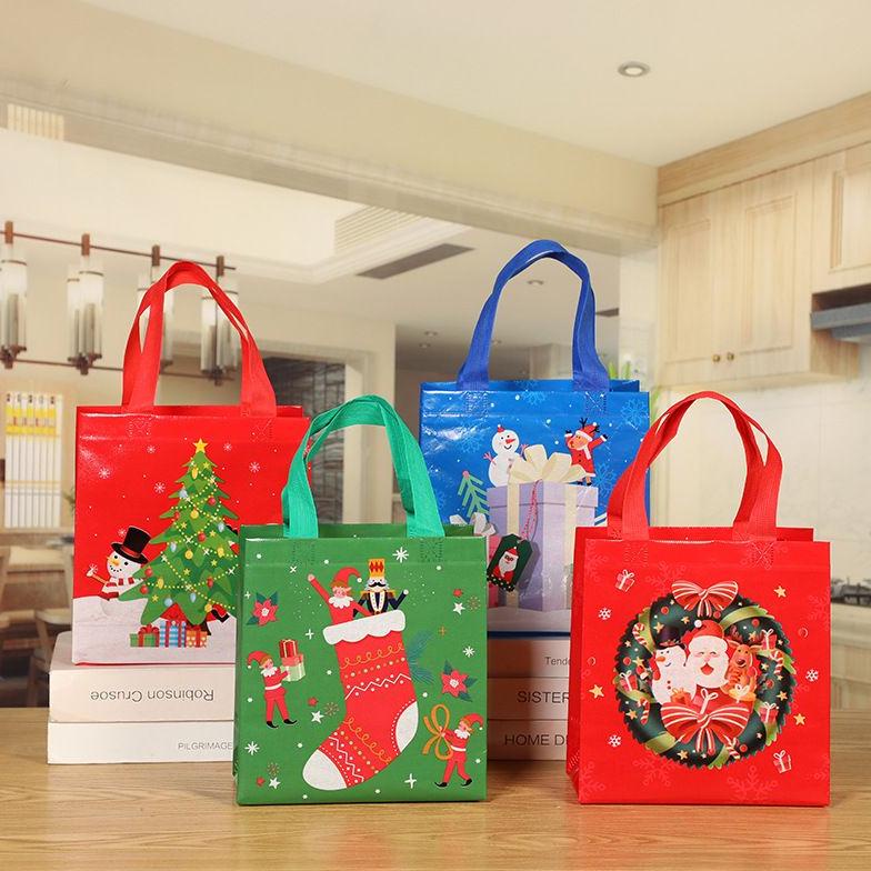 

TAS GODDIE BAG NATAL MERRY CHRISTMAS TAS HADIAH NATAL 22X23 CM TERLARIS