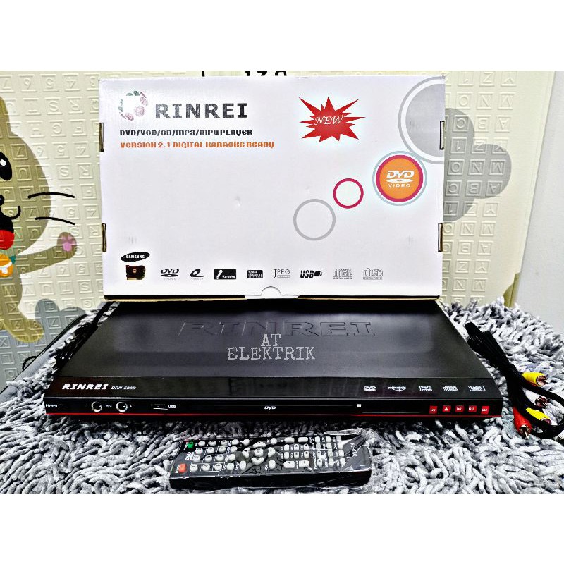 DVD / VCD / CD / MP4 Player RINREI DRN 533 D