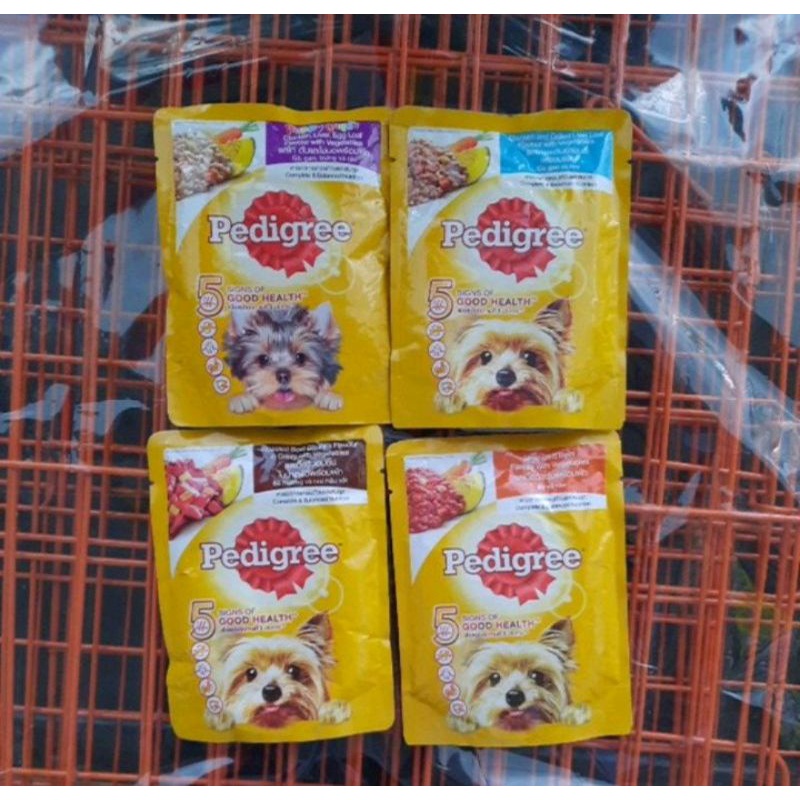 pedigree makanan basah anjing