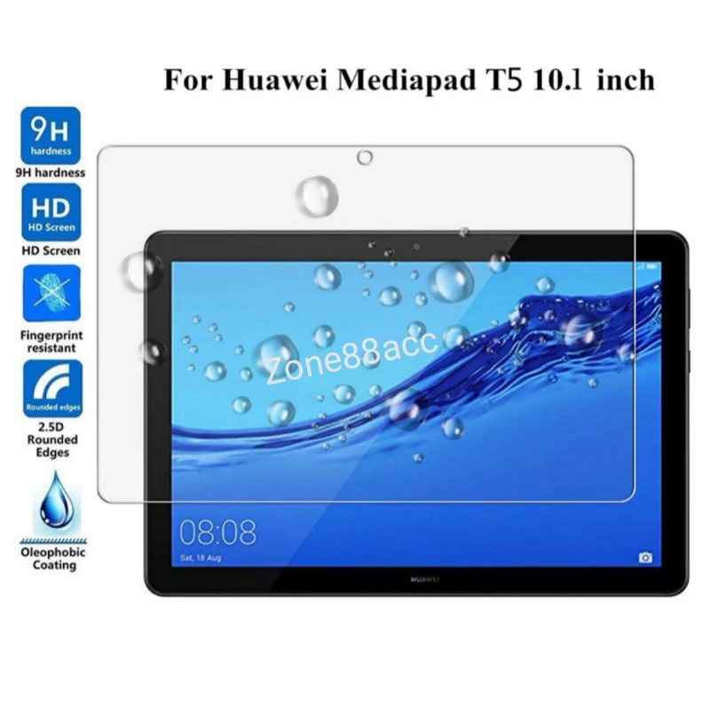 Antigores Huawei Mediapad T5 10.1 Tempered Glass Bening Screen Guard protector TG High Quality