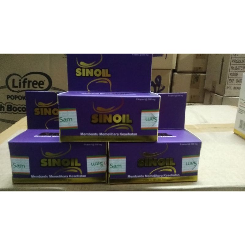 SINOIL kapsul isi 8 dan 30kapsul / Obat nyeri sendi