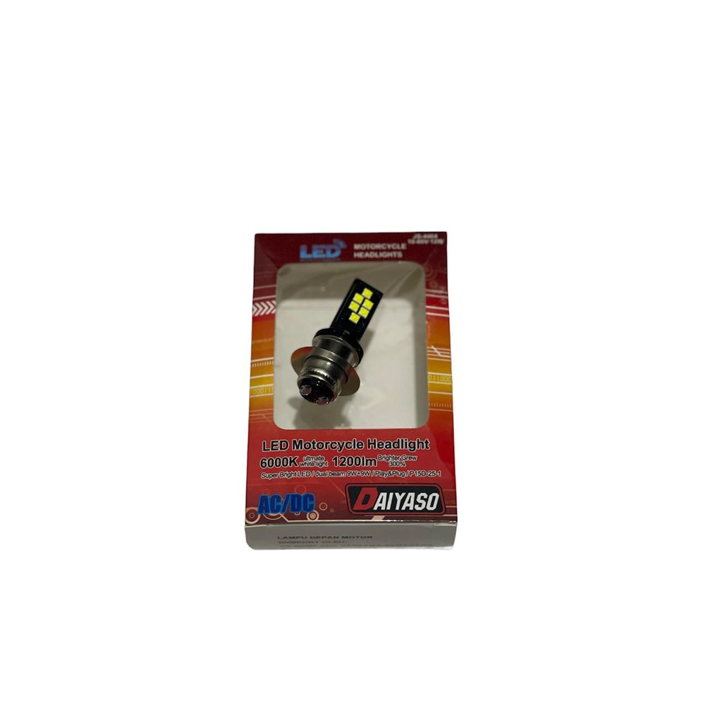 Bholam Depan Lampu Led Utama Depan 2 sisi AC/DC Motor Matic &amp; Bebek Universal