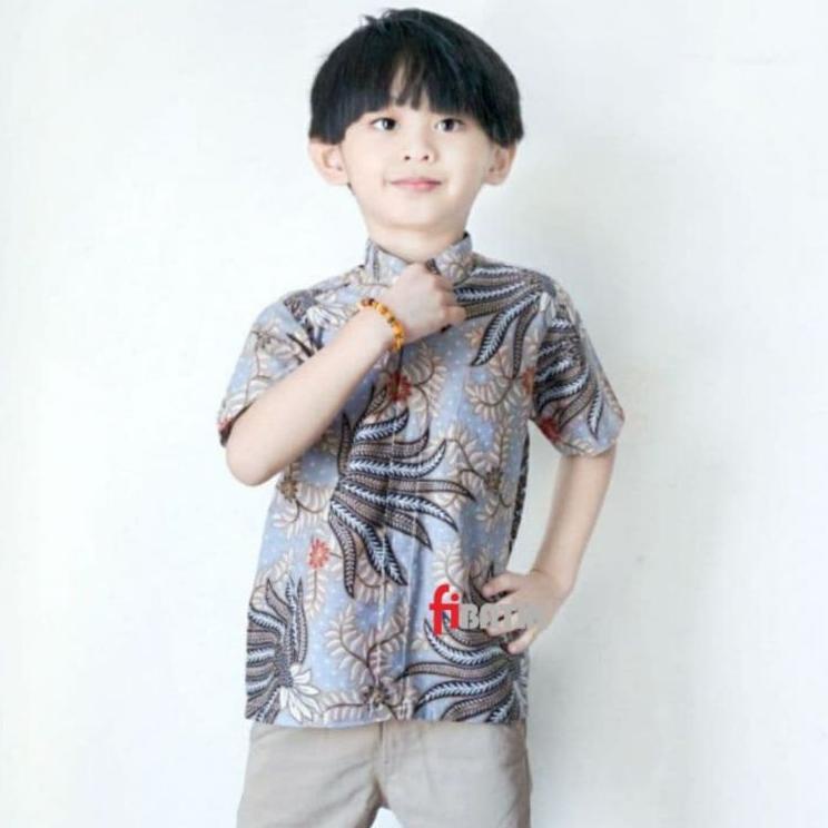 Top Produk.. [BATIK ANAK] Kemeja batik anak-Batik anak-Baju batik anak laki-laki umur 2-12th hem ana