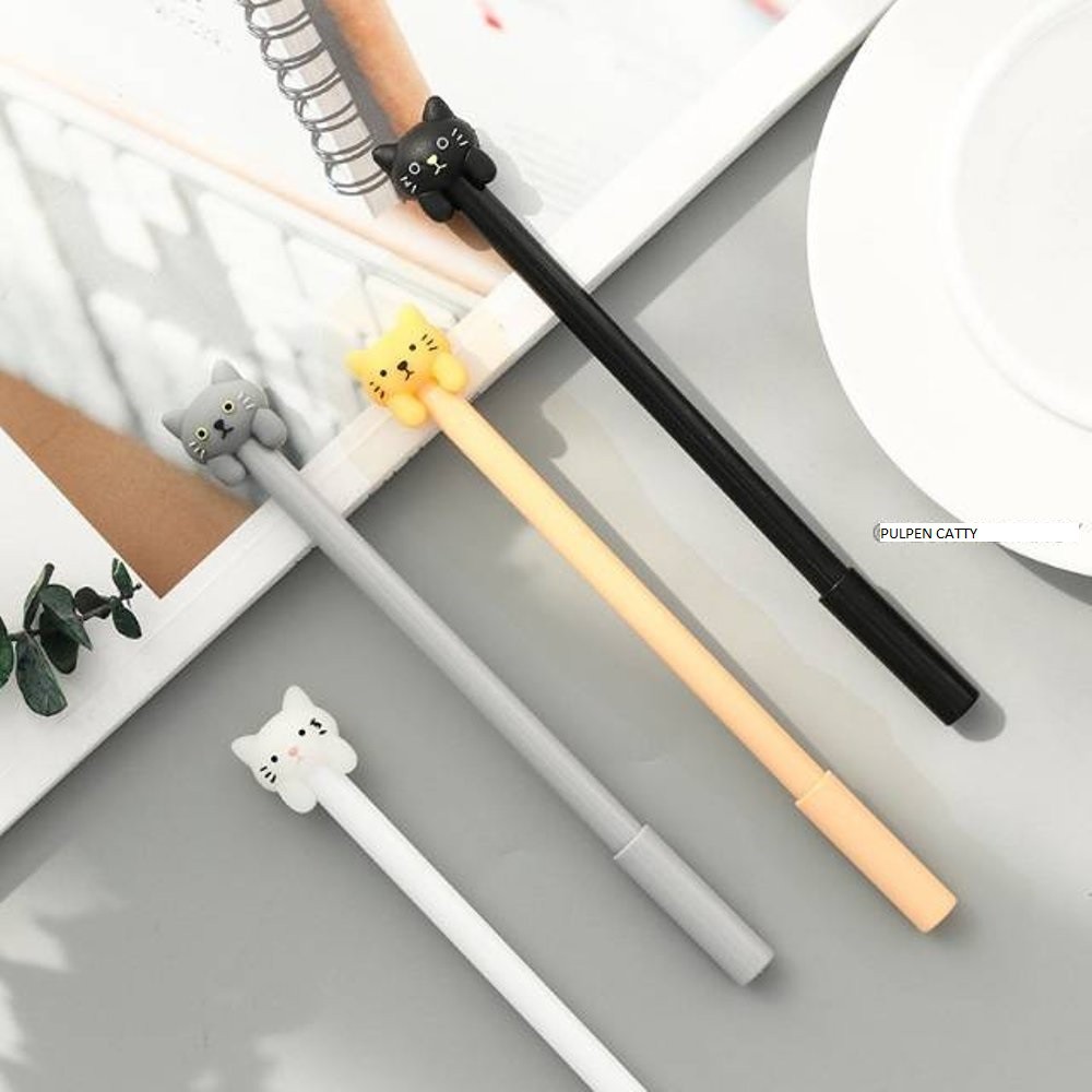 

Pen Karakter Kucing Lucu Imut P27 Pulpen Catty Pena Bolpoin Ballpoint Unik ATK Sekolah Pena Meow
