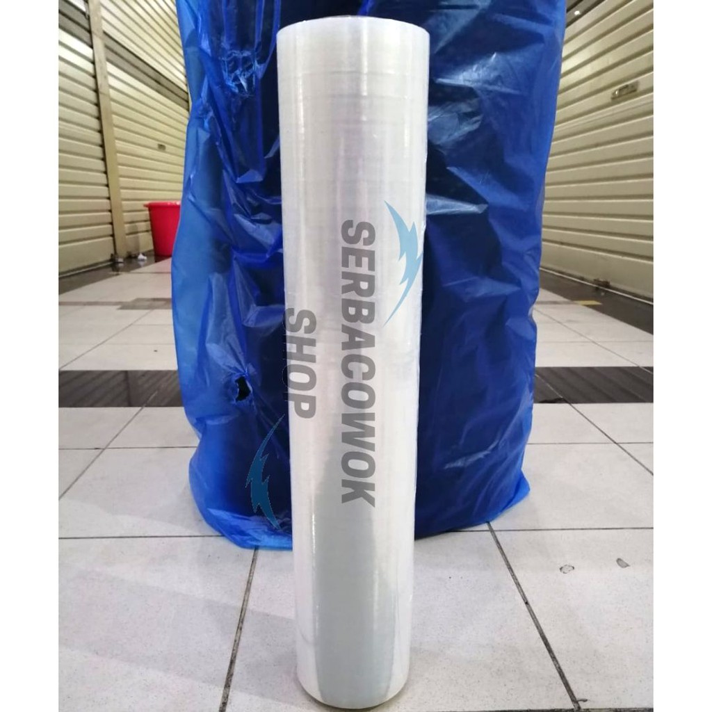 Streching Film Plastik Wrapping 50cm X 300 Meter 17 Micron Termurah Berkualitas