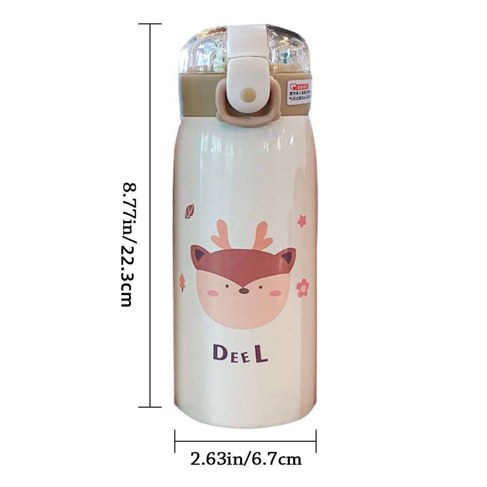 Top 500ml Vacuum Cup insulated Mug Kopi Kartun Stainless Steel