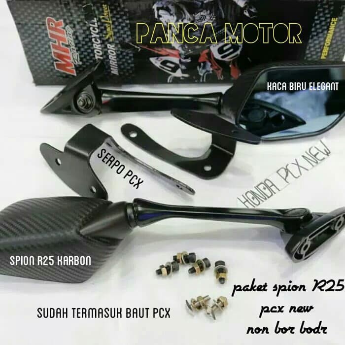 SPION R25 SERPO PCX NEW  PAKET SPION R 25 PCX NEW SERPO NON BOR BODY
