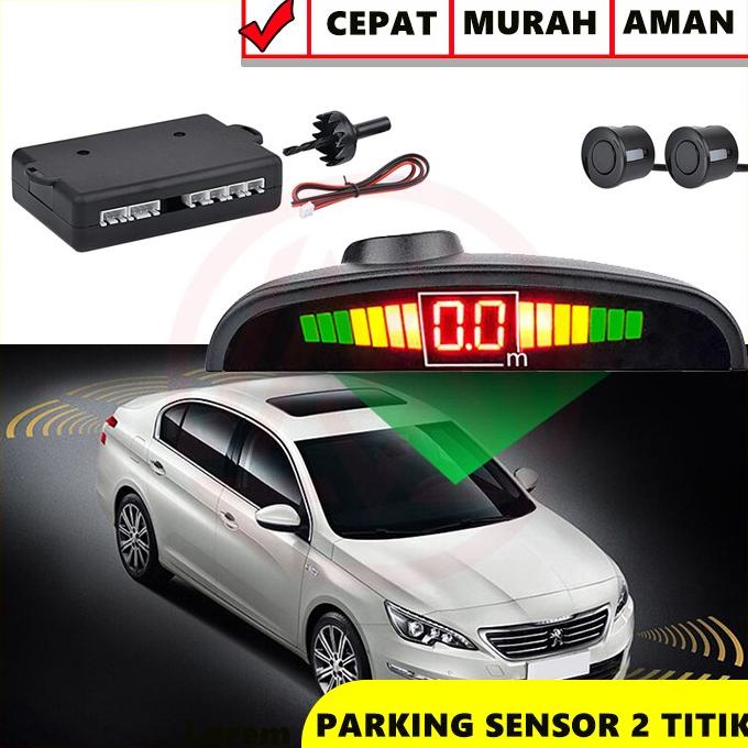SENSOR PARKIR MOBIL 2 TITIK UNIVERSAL / SENSOR PARKIR BELAKANG
