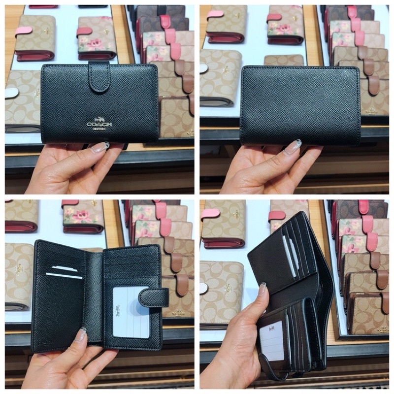 Dompet Wanita Coach Clearance sale ori FO lipat kecil dompet handphone