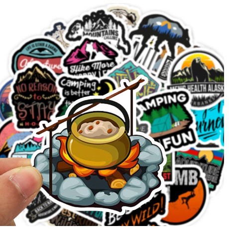 Sticker Bomb Graffiti Kartun adventure 024