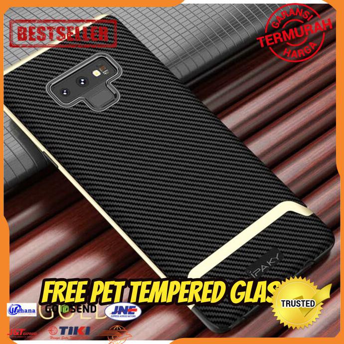 CASING HP IPAKY ARMOR BUMPER SAMSUNG NOTE 9 ORIGINAL BACK COVER