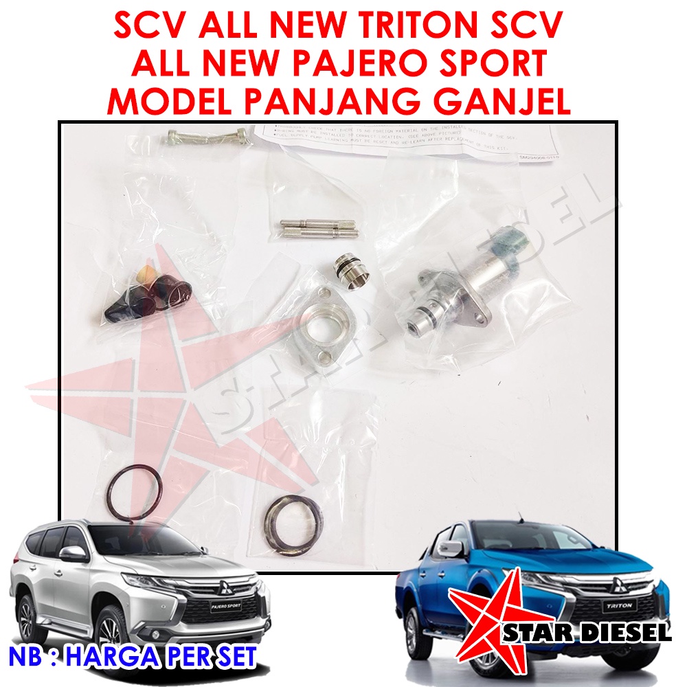 SCV ALL NEW TRITON SCV ALL NEW PAJERO SPORT MODEL PANJANG GANJEL SENSOR SCV PUMP SET MITSUBISHI