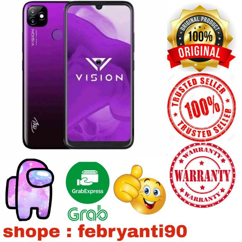 Infinix iTel Vision 1 Plus 3/32 GB 3GB 32GB Garansi Resmi
