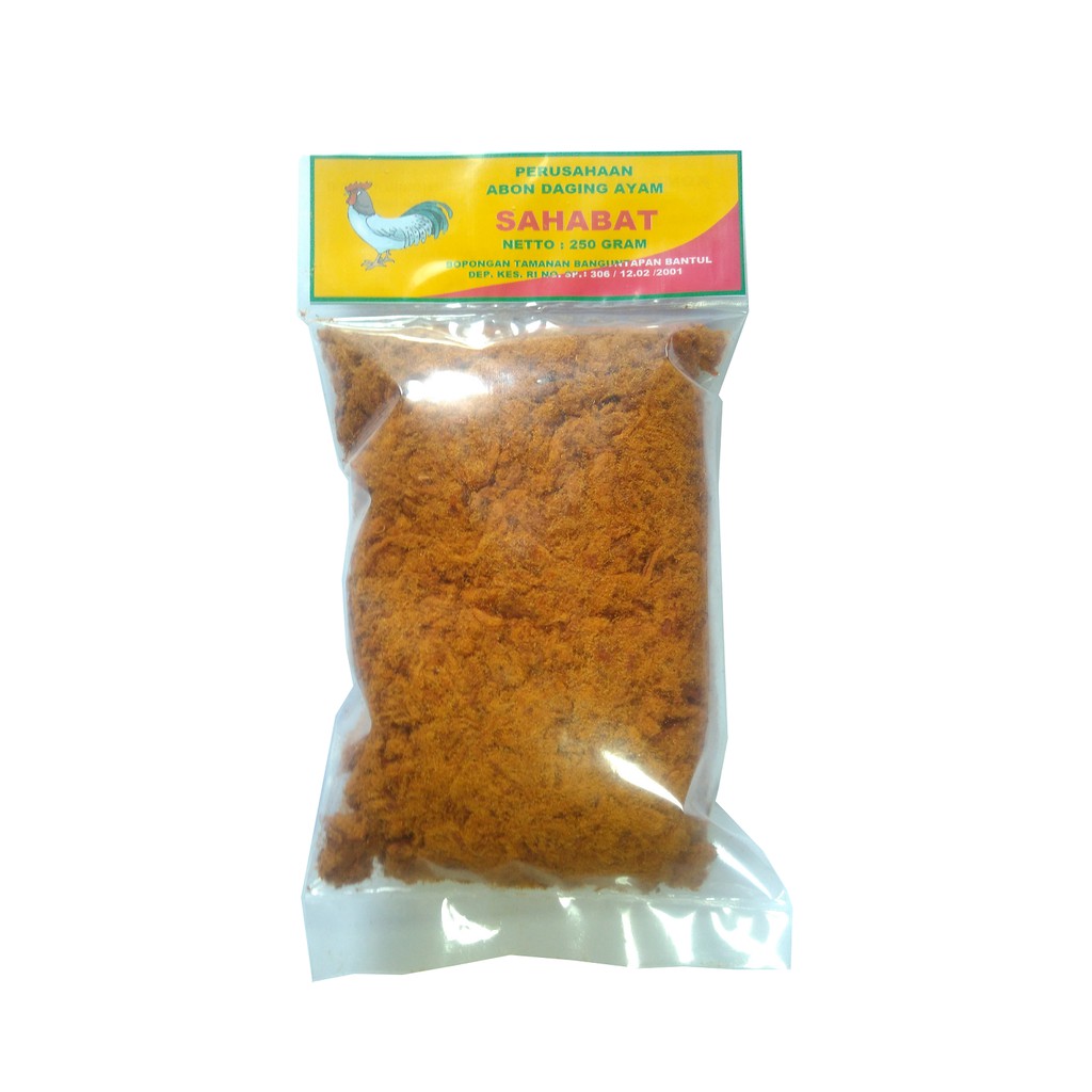 

Abon Ayam Sahabat 250 Gram