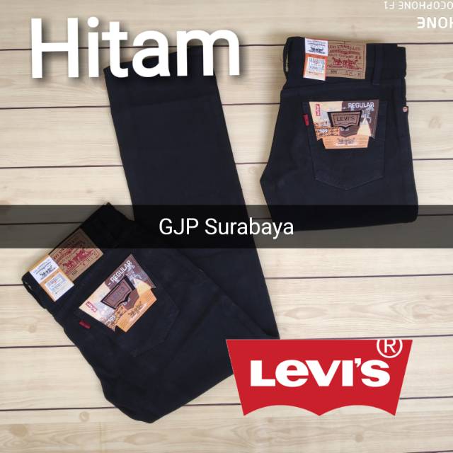 celana kerja pria jeans denim panjang size 27 - 38