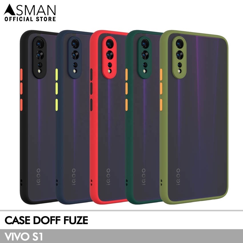 Asman Case Vivo S1 Doff Fuze Premium Shield Protector