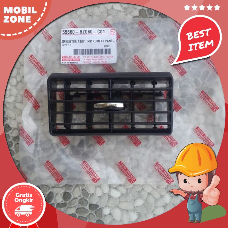 Sparepart Mobil Kisi Ac Depan Bagian Tengah Toyota Agya - Daihatsu Ayla