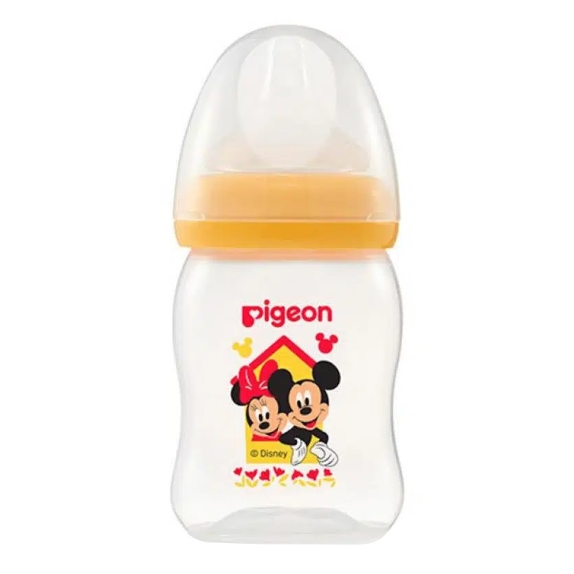 Pigeon Disney Baby SofTouch 160ml PP Bottle Botol Susu Anti Kolik