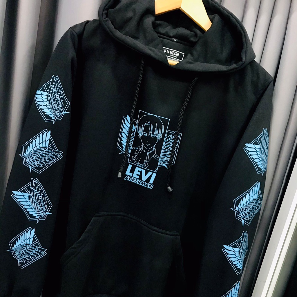 Hoodie Levi Special corps Black