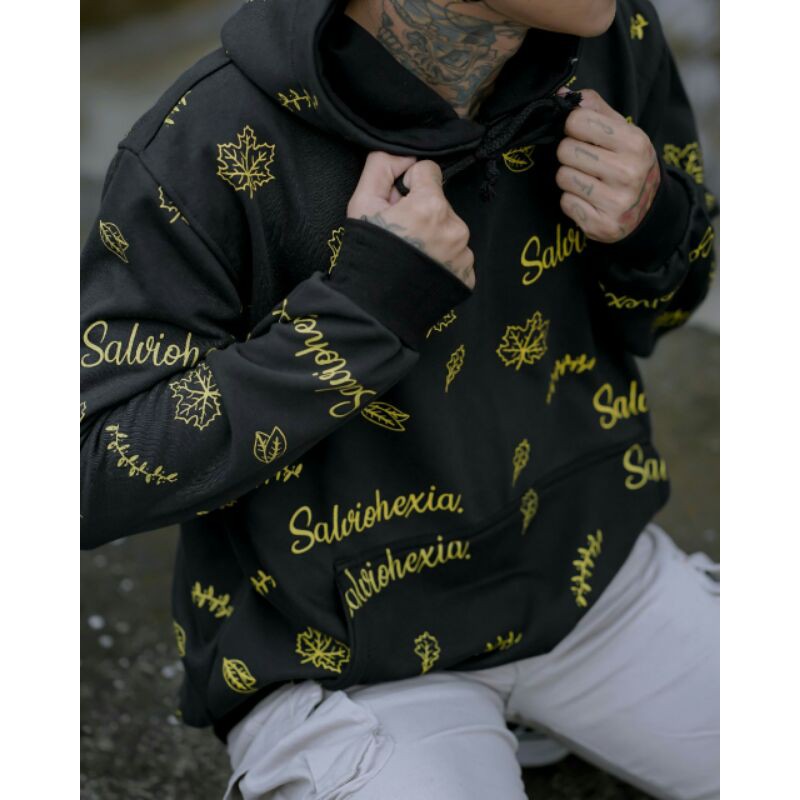 FULLPRINT Sweater Hoodie Salviohexia Sweater Pria Sweater Unisex Salvio hexia