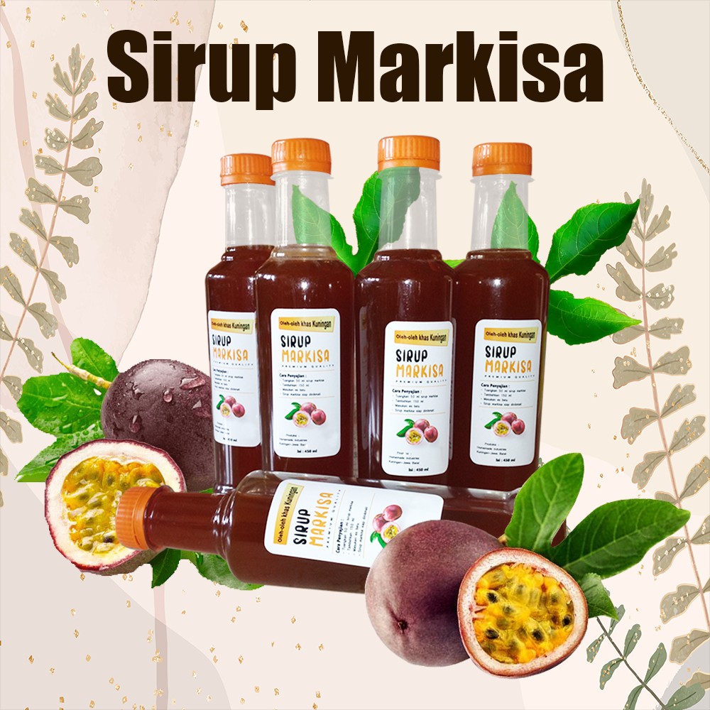 

Sirup Markisa 450 ml Pakai Gula Asli