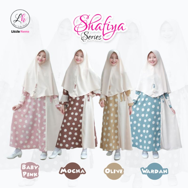 Gamis Anak-Remaja Little Hanna/Set Gamis Anak/Gamis Little Hanna