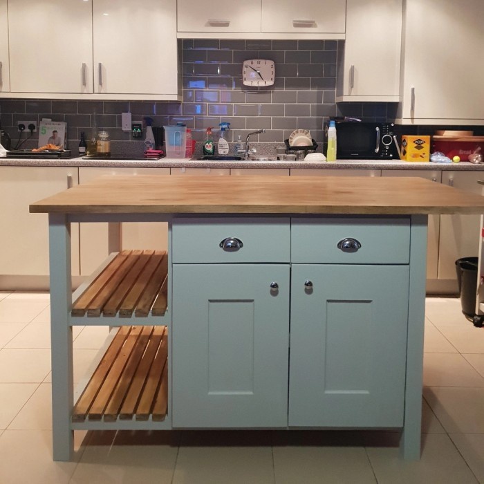 island table meja dapur jati