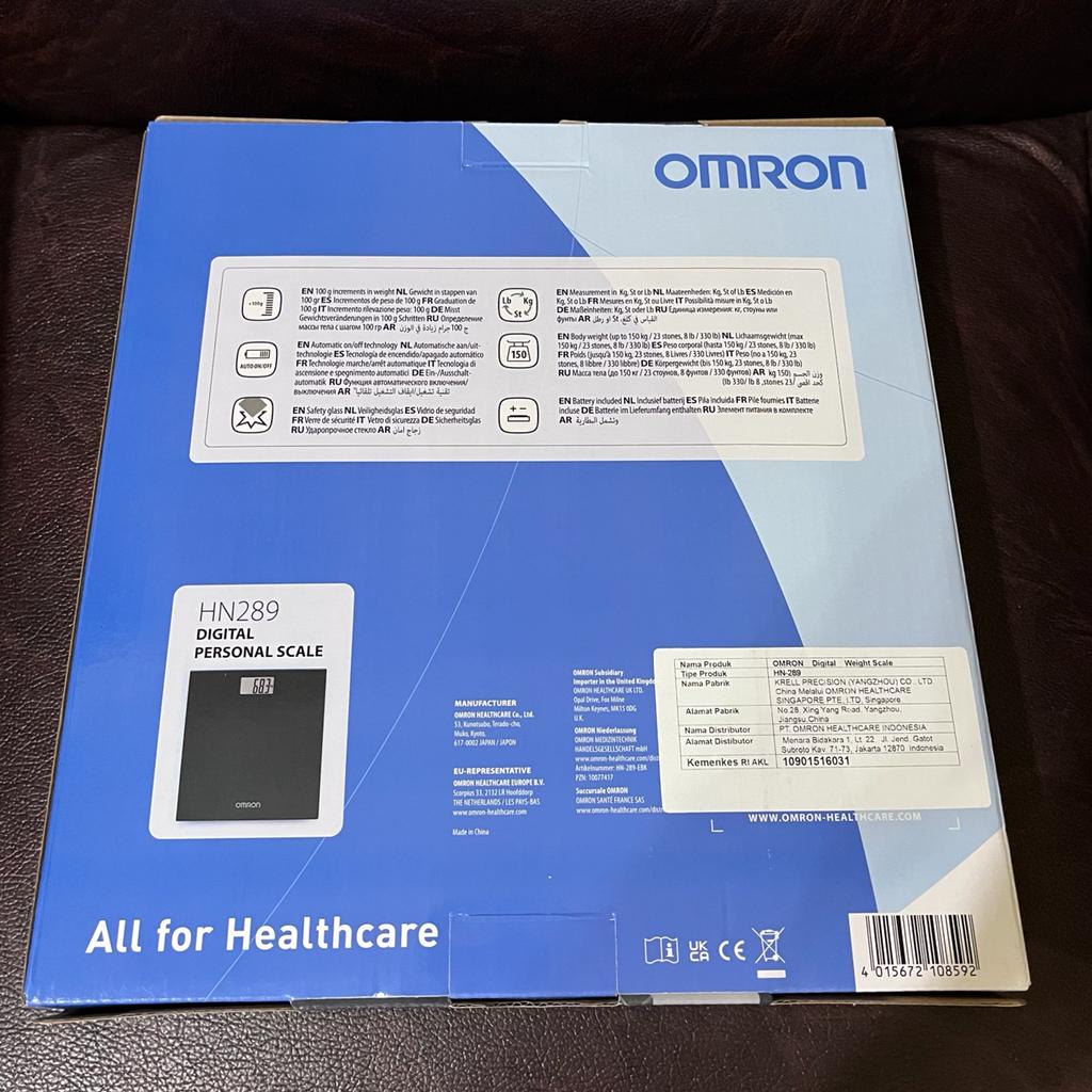 TIMBANGAN DIGITAL OMRON HN 289 / TIMBANGAN BADAN DIGITAL / OMRON DIGITAL WEIGHT SCALE HN 289