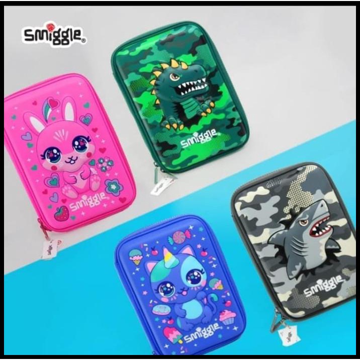 

Vanila | Smiggle Hard Top Pencil Case - Kotak Pensil